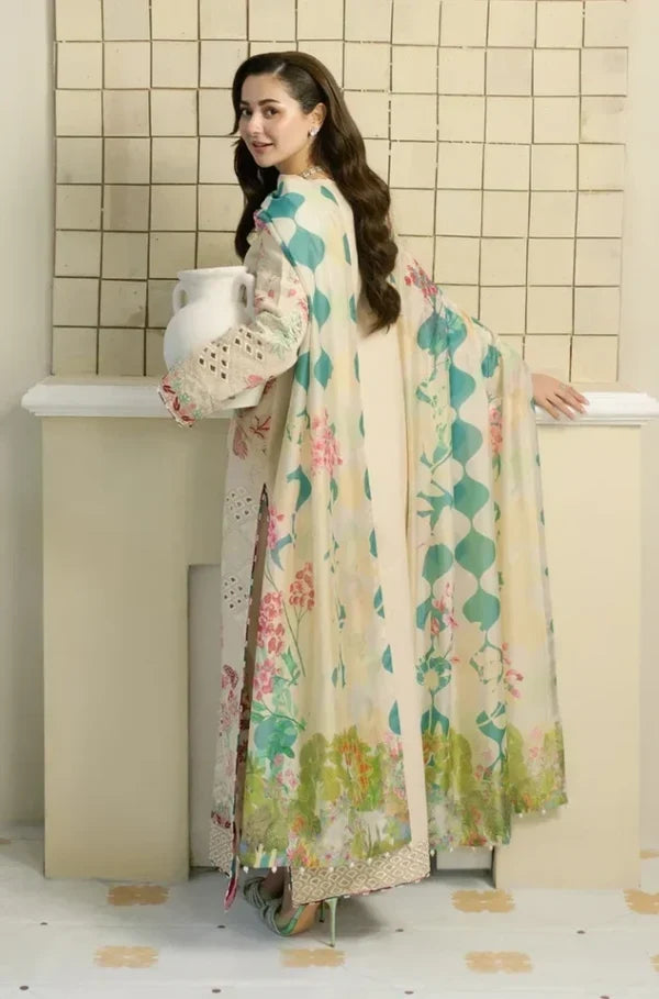 DHANAK 3PC EMBROIDERED UNSTICHED ARTICLE BA-310