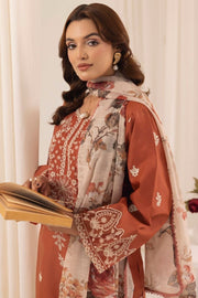 3PC EMBROIDERED ZE-010