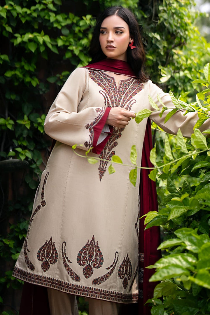 DHANAK EMB 3PC SUIT BH -0070