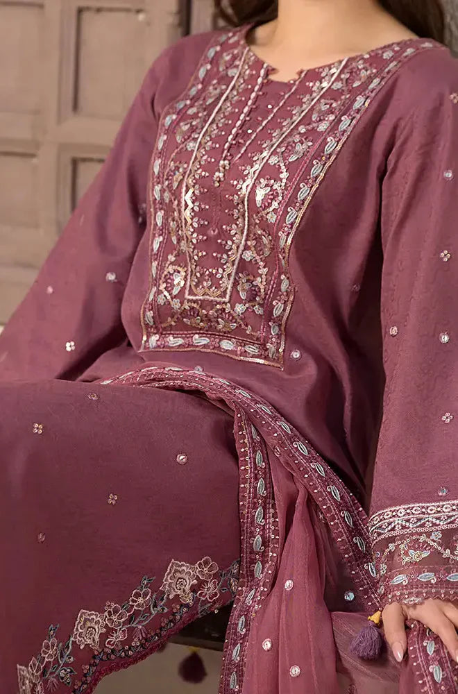 OPULENT LAWN EMBROIDERED 3PC SUIT - 448