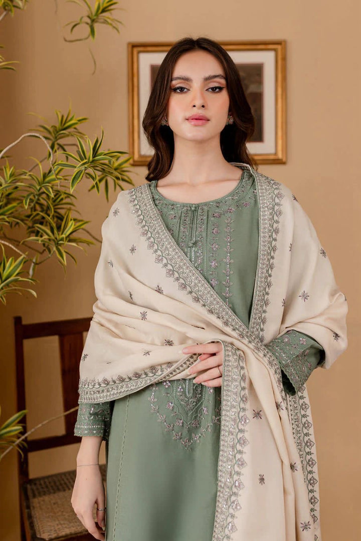 DHANAK EMB 3PC SUIT BH -0021