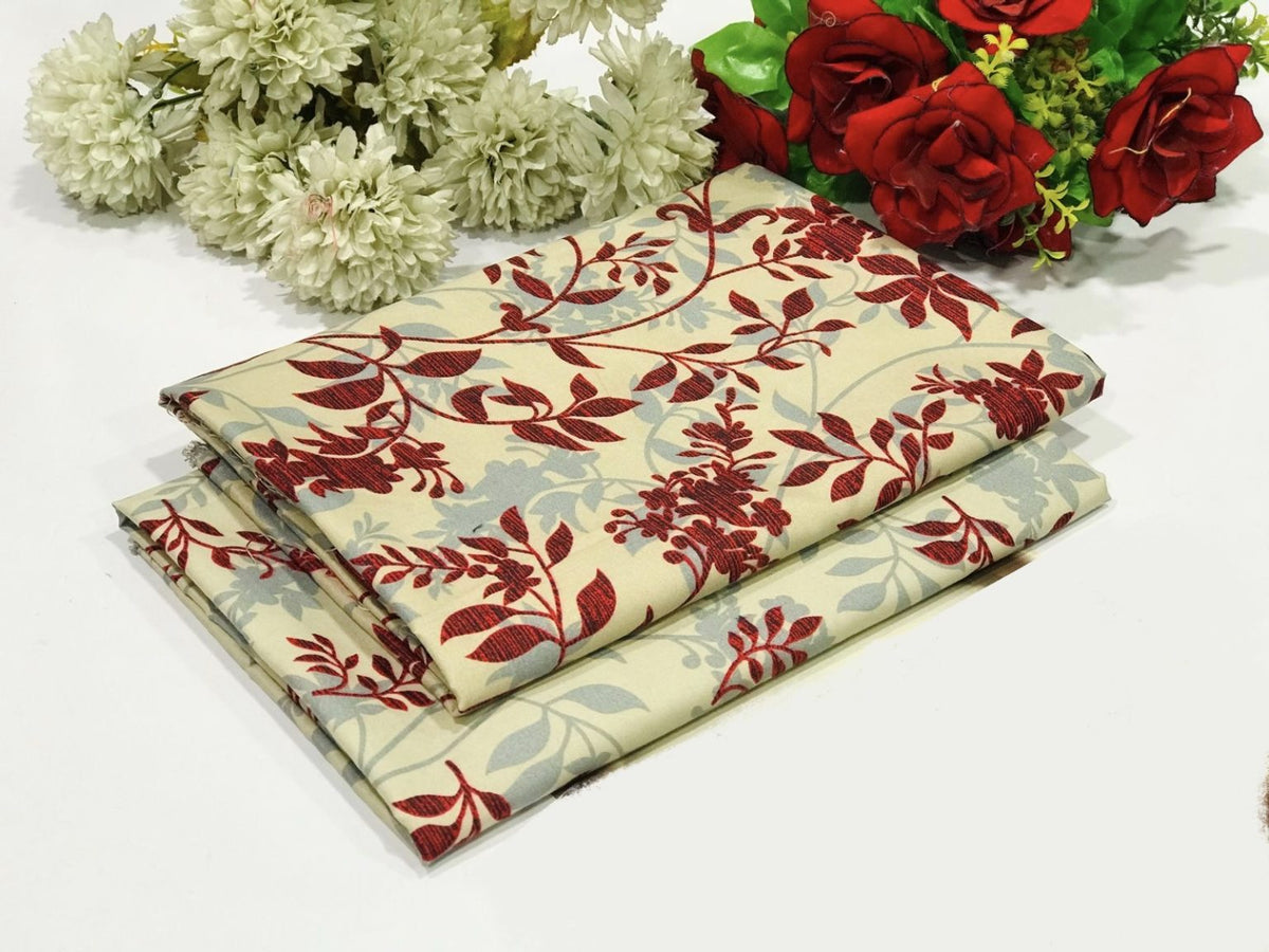 2025-FLORAL PRINTS 2PC SUMMER WEAR