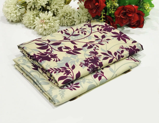 2025-FLORAL PRINTS 2PC SUMMER WEAR