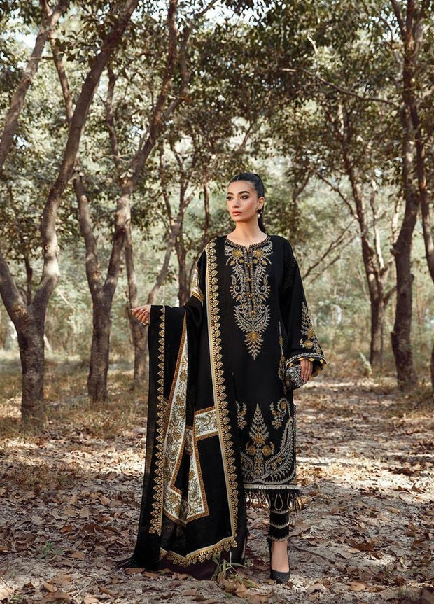 UNSTITCHED M.EMB WINTER | IR-1601-B