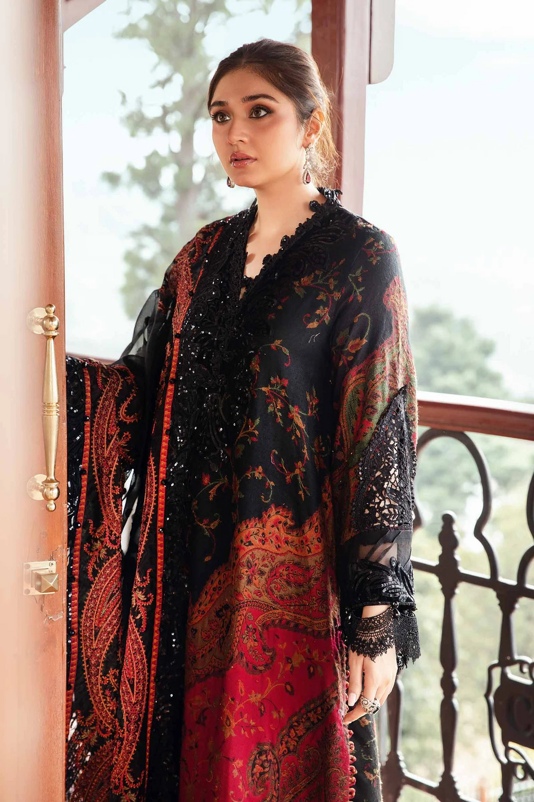 OPULENT LAWN EMBROIDERED 3PC SUIT - 408 - View 10
