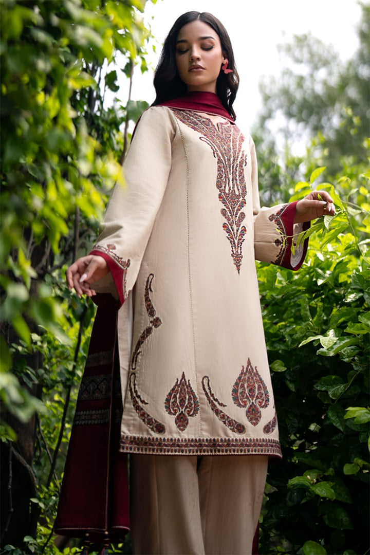 DHANAK EMB 3PC SUIT BH -0070