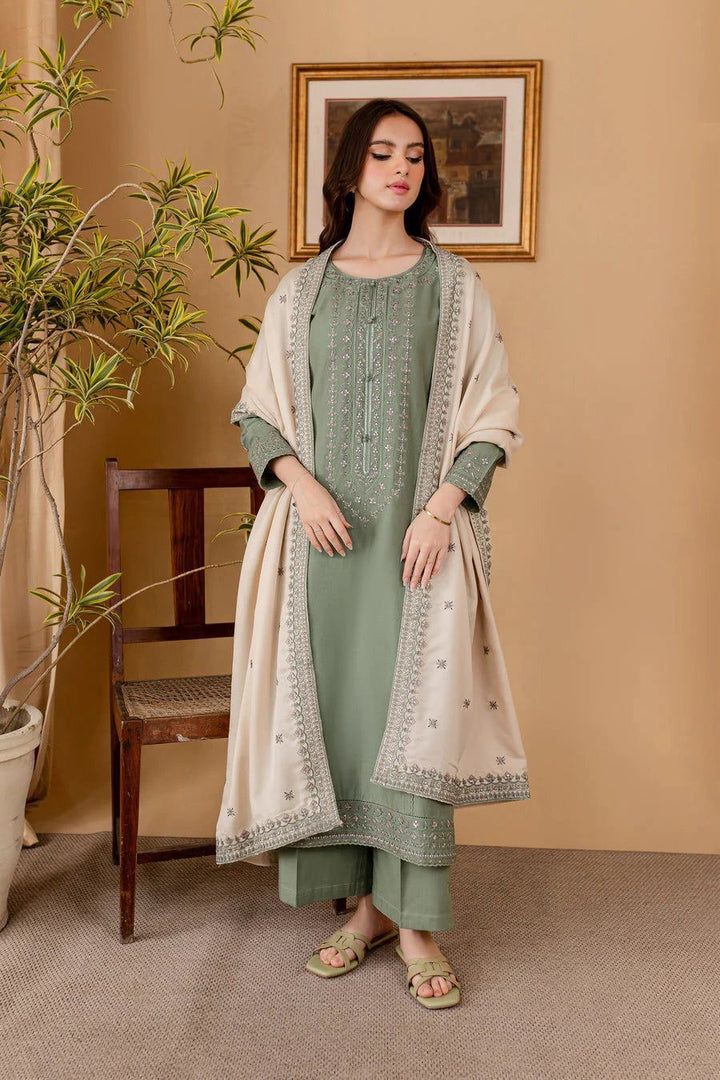 DHANAK EMB 3PC SUIT BH -0021