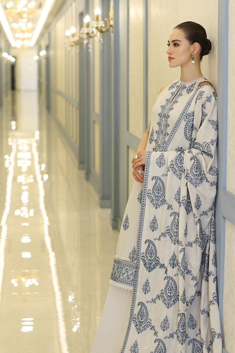 EXCLUSIVE 3PC EMBROIDERED LAWN ENSEMBLE - 445 - View 2