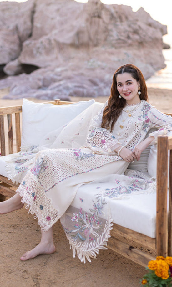 EXCLUSIVE 3PC EMBROIDERED LAWN ENSEMBLE - 405 - View 3