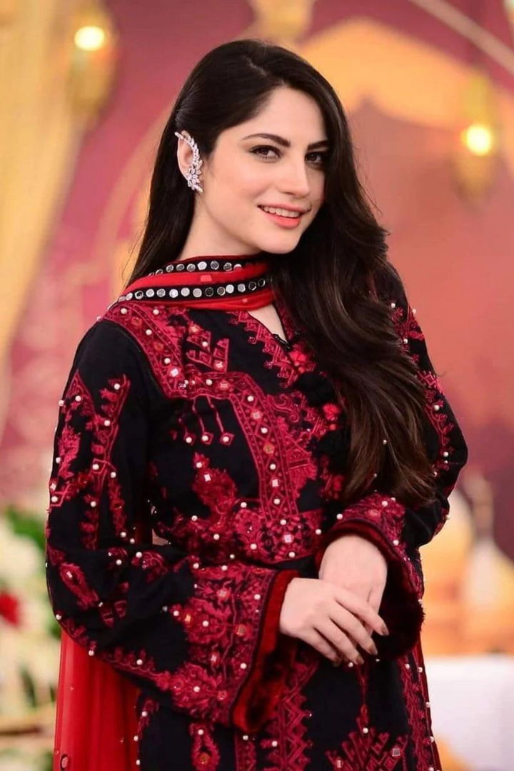 MAJESTIC EMBROIDERED 3PC LAWN SUIT - 437 - View 6