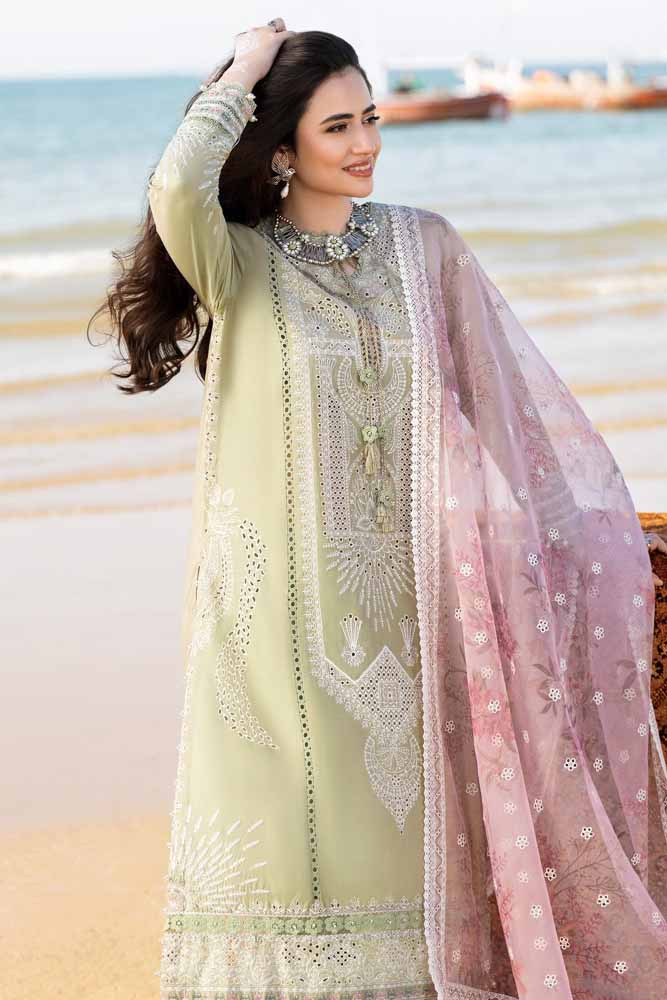 LUXURY LAWN 3PC EMBROIDERED SUIT - 431 - View 4