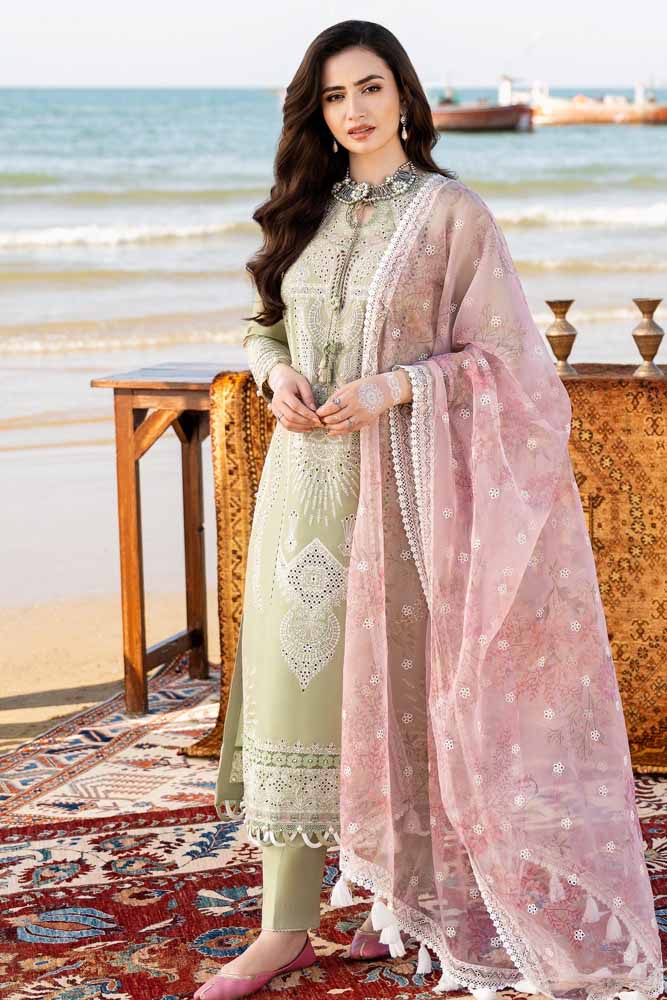 LUXURY LAWN 3PC EMBROIDERED SUIT - 431 - View 5