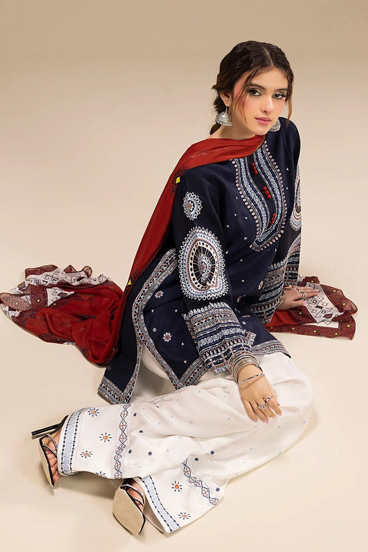 EXCLUSIVE 3PC DIGITAL PRINT LAWN ENSEMBLE - 435 - View 5
