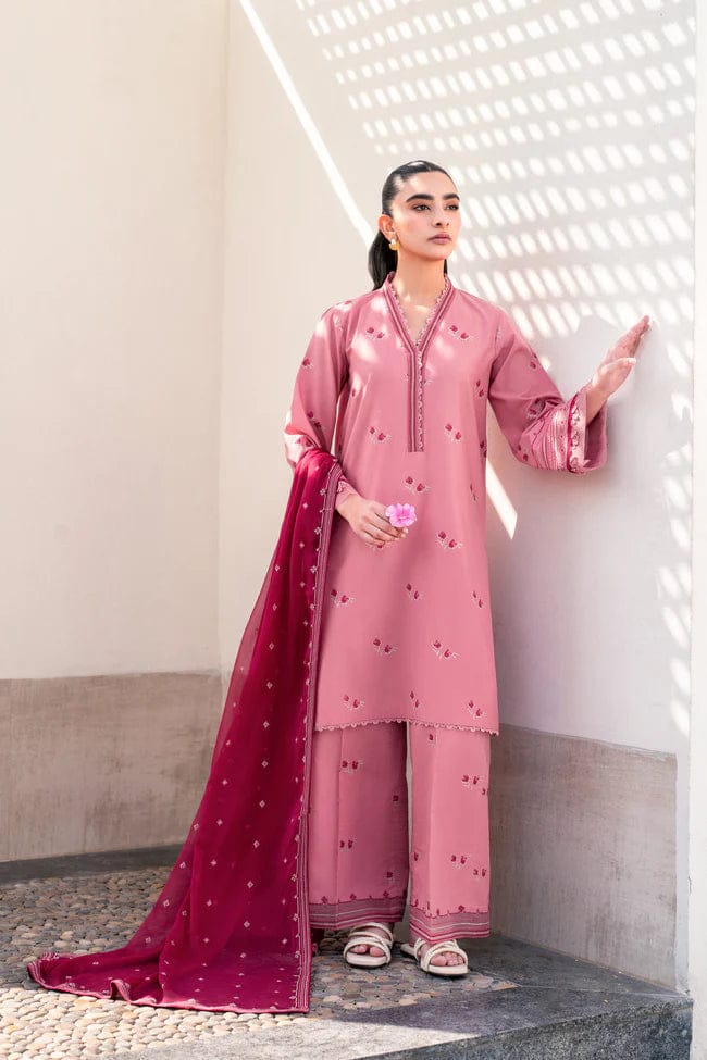 LUXURY LAWN 3PC EMBROIDERED SUIT - 441