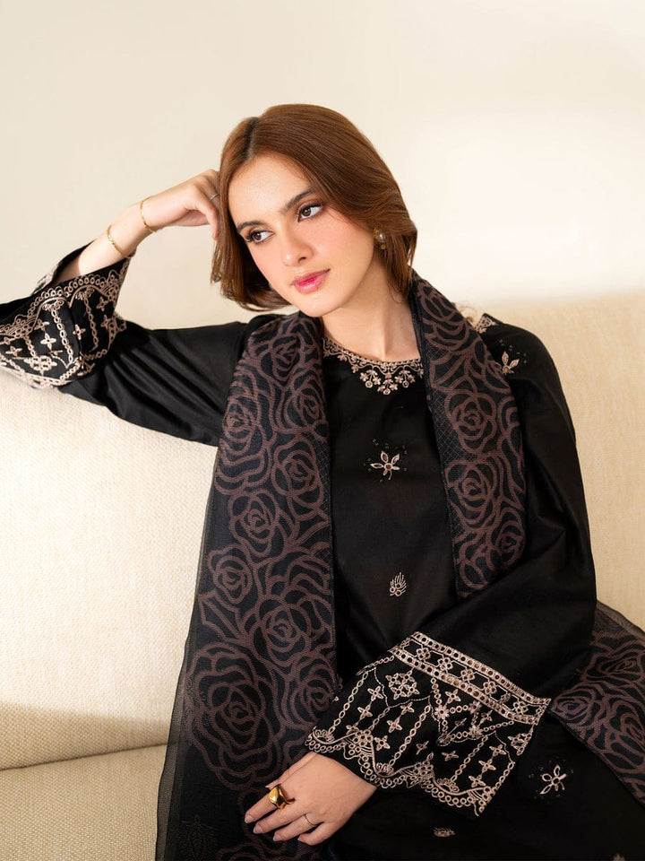 REGAL 3PC LAWN EMBROIDERED SUIT - 419 - View 3