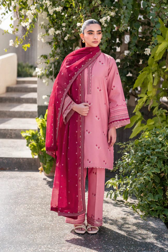 LUXURY LAWN 3PC EMBROIDERED SUIT - 441 - View 3