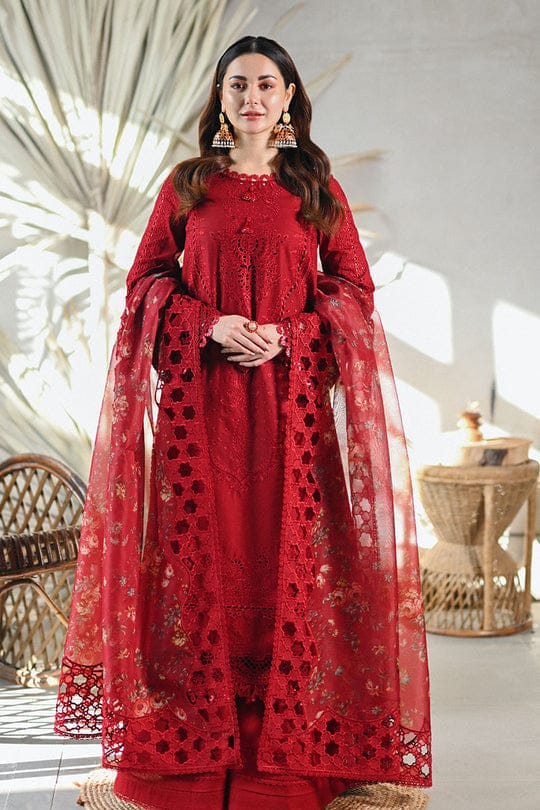 OPULENT LAWN EMBROIDERED 3PC SUIT - 418