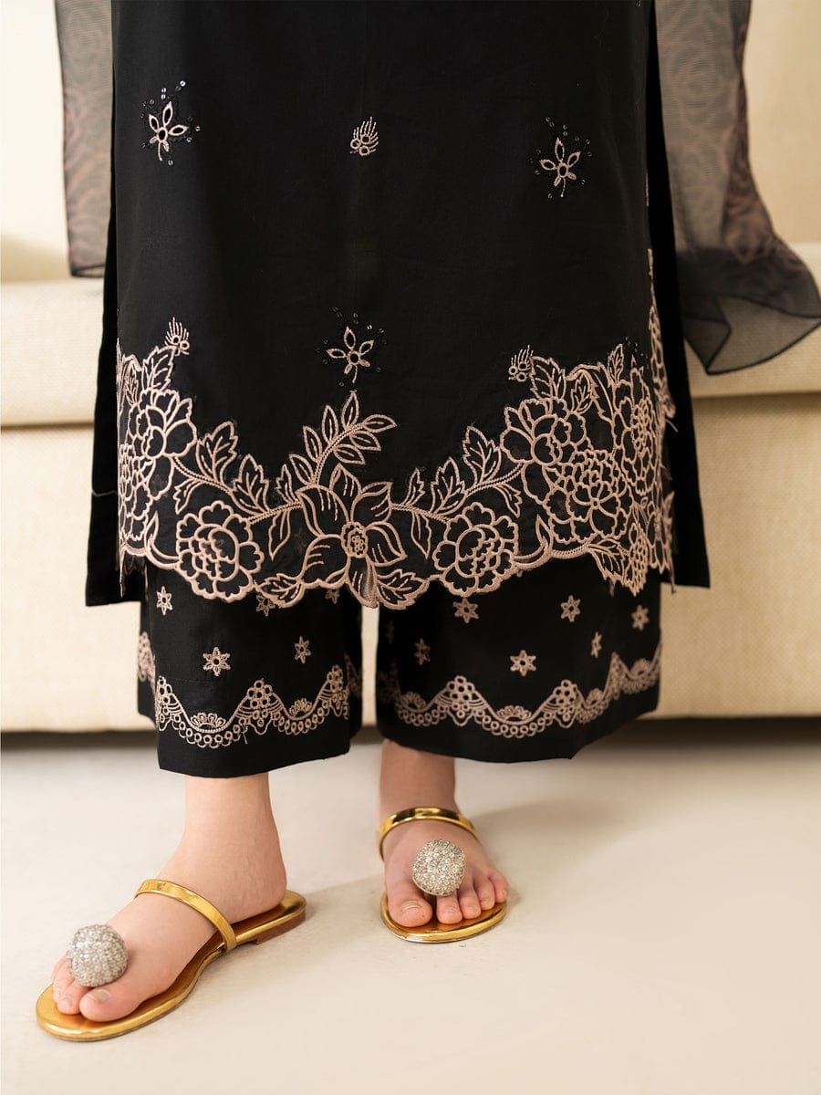 REGAL 3PC LAWN EMBROIDERED SUIT - 419 - View 4