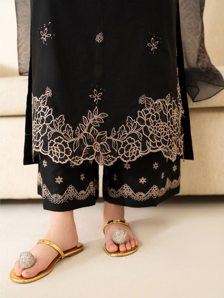 REGAL 3PC LAWN EMBROIDERED SUIT - 419 - View 4