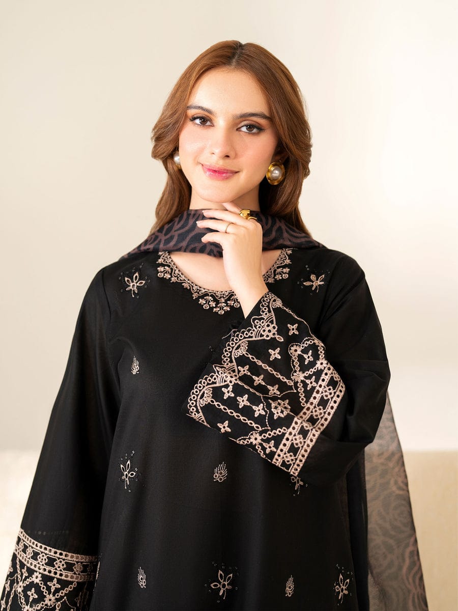 REGAL 3PC LAWN EMBROIDERED SUIT - 419 - View 2